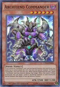 Archfiend Commander [CT11-EN006] Super Rare | Exor Games Bridgewater