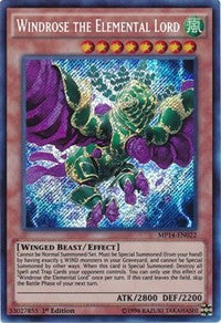 Windrose the Elemental Lord [MP14-EN022] Secret Rare | Exor Games Bridgewater