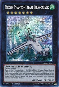 Mecha Phantom Beast Dracossack [MP14-EN030] Secret Rare | Exor Games Bridgewater