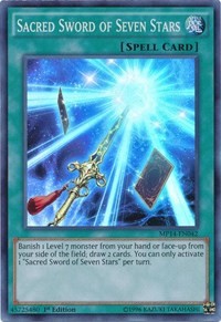 Sacred Sword of Seven Stars [MP14-EN042] Super Rare | Exor Games Bridgewater