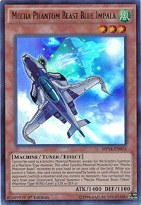 Mecha Phantom Beast Blue Impala [MP14-EN076] Ultra Rare | Exor Games Bridgewater