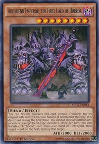 Archfiend Emperor, the First Lord of Horror [MP14-EN084] Rare | Exor Games Bridgewater