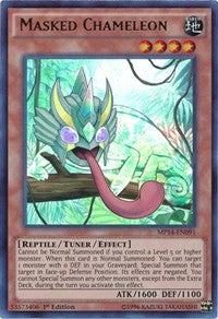 Masked Chameleon [MP14-EN091] Ultra Rare | Exor Games Bridgewater