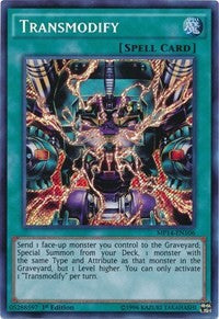 Transmodify [MP14-EN106] Secret Rare | Exor Games Bridgewater