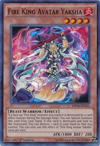 Fire King Avatar Yaksha [MP14-EN121] Super Rare | Exor Games Bridgewater