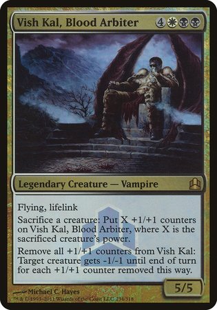 Vish Kal, Blood Arbiter (Commander Launch Promo) [Commander 2011 Launch Party] | Exor Games Bridgewater