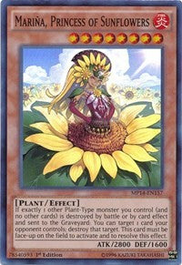 Mariña, Princess of Sunflowers [MP14-EN157] Super Rare | Exor Games Bridgewater