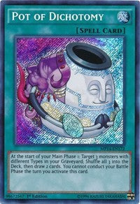 Pot of Dichotomy [MP14-EN172] Secret Rare | Exor Games Bridgewater