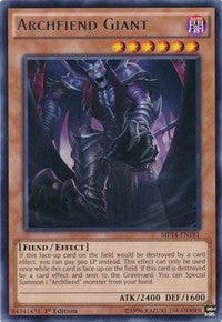 Archfiend Giant [MP14-EN181] Rare | Exor Games Bridgewater