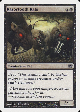 Razortooth Rats [Ninth Edition] | Exor Games Bridgewater