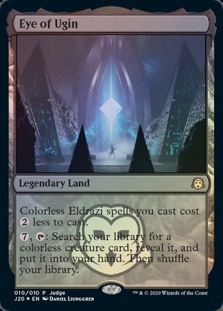 Eye of Ugin [Judge Gift Cards 2020] | Exor Games Bridgewater