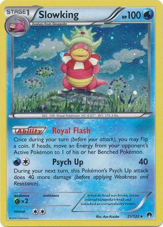 Slowking (21/122) (Cosmos Holo) [XY: BREAKpoint] | Exor Games Bridgewater