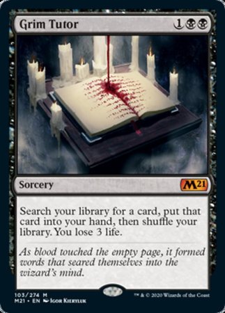 Grim Tutor [Core Set 2021] | Exor Games Bridgewater