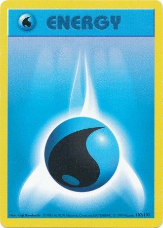 Water Energy (102/102) [Base Set Shadowless Unlimited] | Exor Games Bridgewater