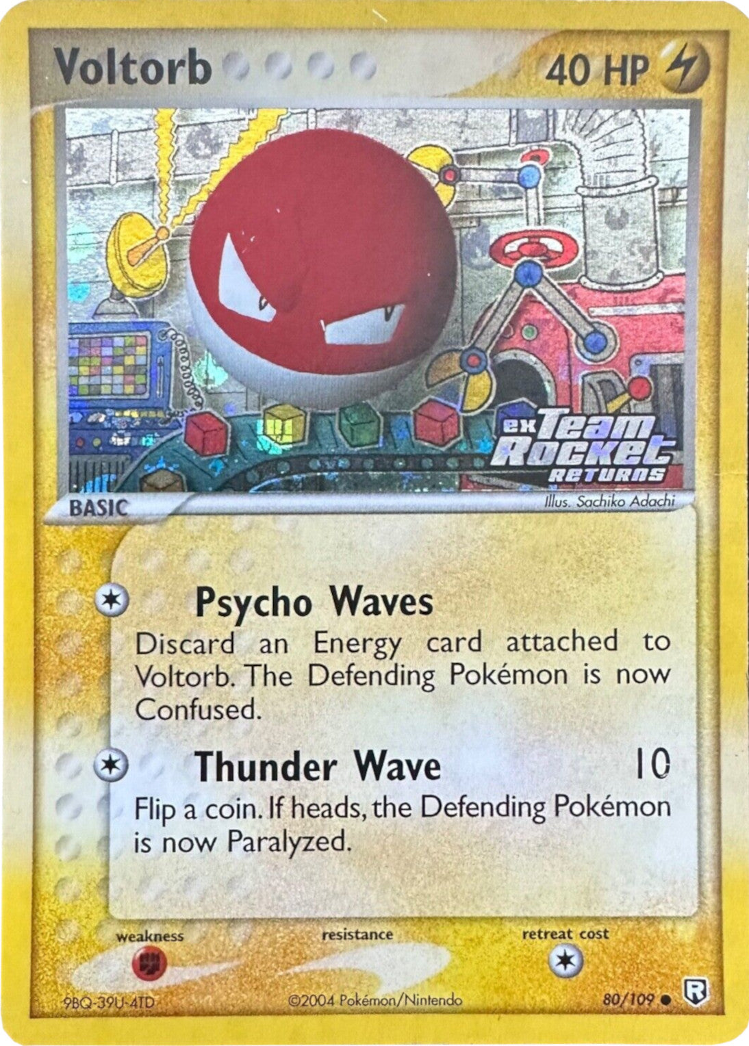 Voltorb (80/109) (Stamped) [EX: Team Rocket Returns] | Exor Games Bridgewater