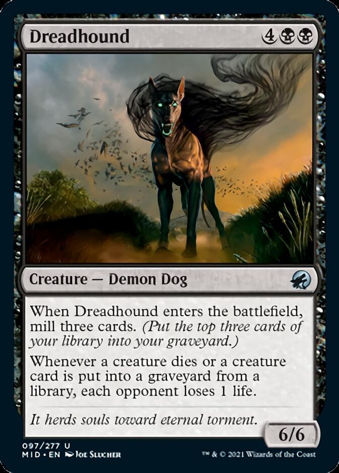 Dreadhound [Innistrad: Midnight Hunt] | Exor Games Bridgewater