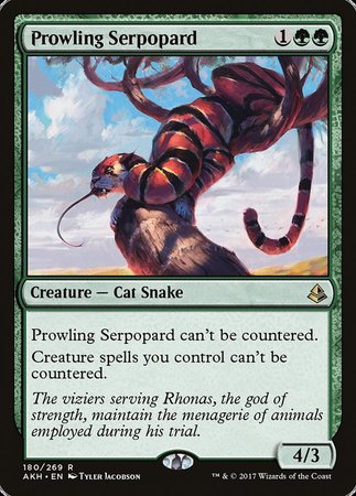 Prowling Serpopard [Amonkhet] | Exor Games Bridgewater