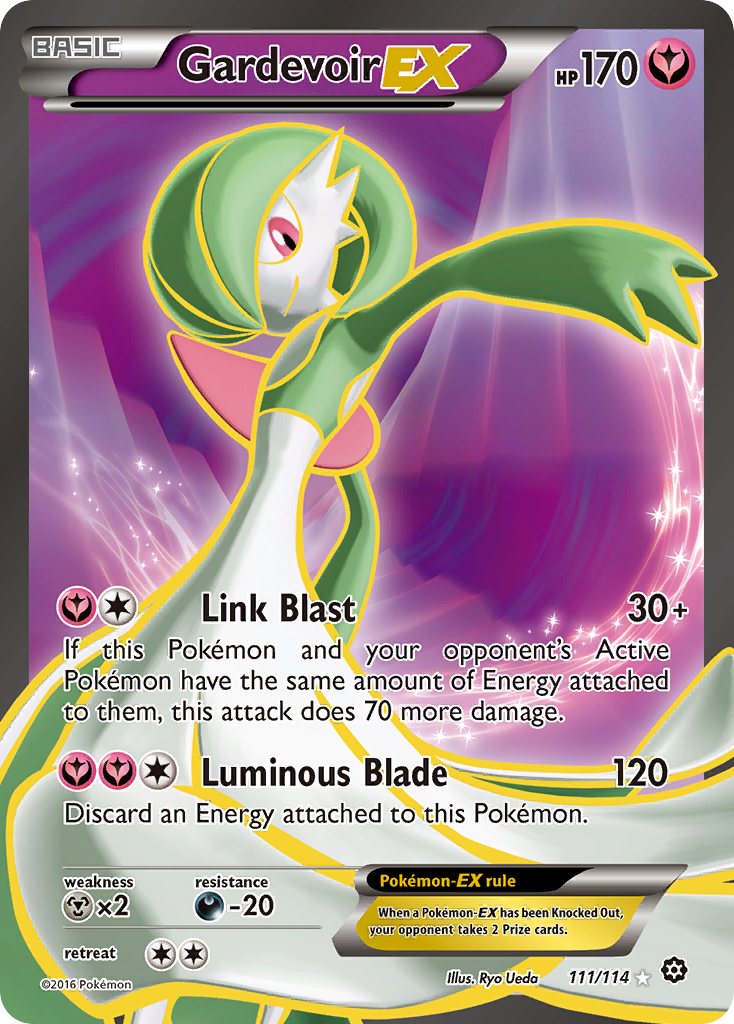 Gardevoir EX (111/114) [XY: Steam Siege] | Exor Games Bridgewater