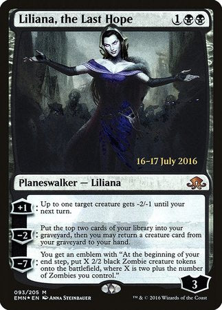 Liliana, the Last Hope [Eldritch Moon Promos] | Exor Games Bridgewater