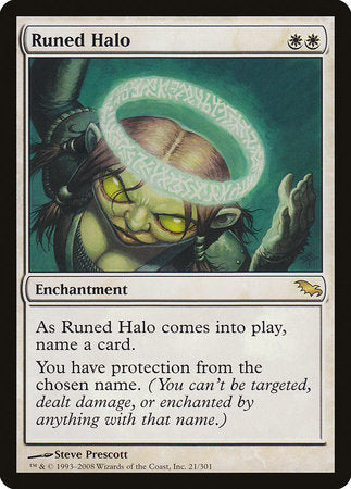 Runed Halo [Shadowmoor] | Exor Games Bridgewater