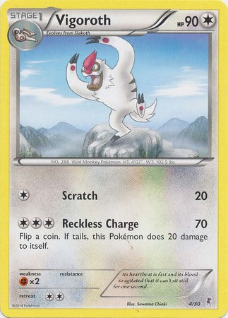 Vigoroth (4/30) [XY: Trainer Kit 1 - Bisharp] | Exor Games Bridgewater