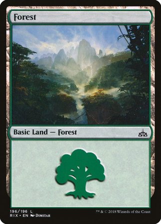 Forest [Rivals of Ixalan] | Exor Games Bridgewater