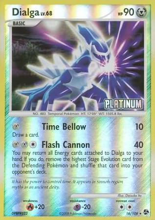 Dialga (16/106) [Burger King Promos: 2009 Collection] | Exor Games Bridgewater