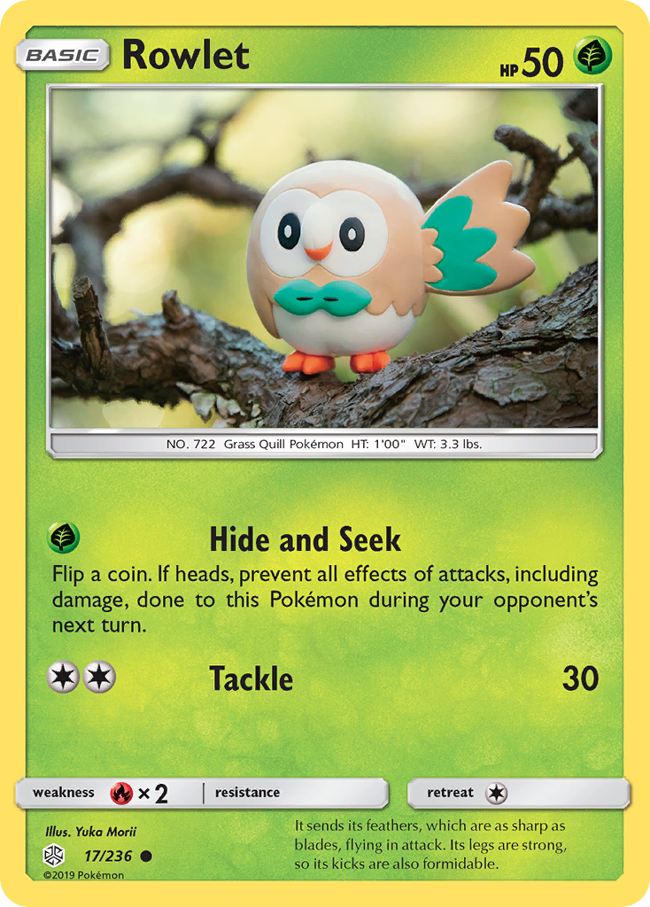 Rowlet (17/236) [Sun & Moon: Cosmic Eclipse] | Exor Games Bridgewater