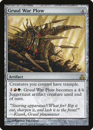 Gruul War Plow [Guildpact] | Exor Games Bridgewater