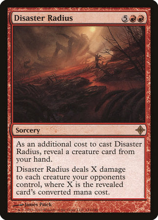 Disaster Radius [Rise of the Eldrazi] | Exor Games Bridgewater