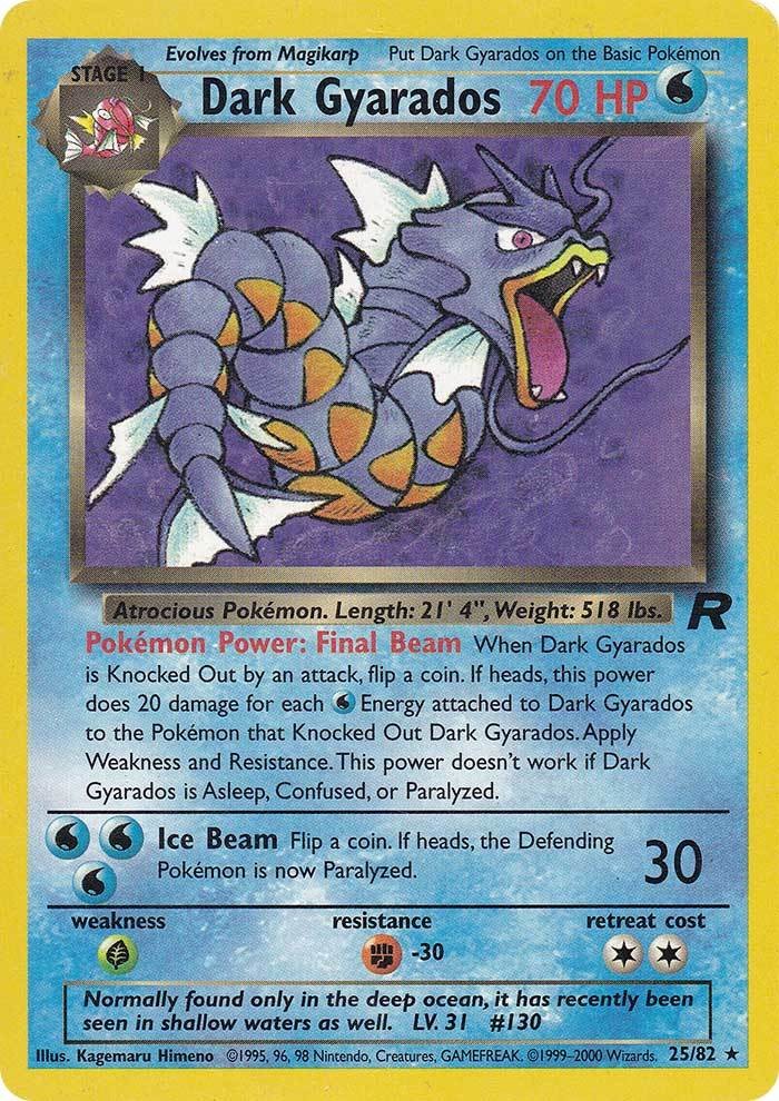 Dark Gyarados (25/82) [Team Rocket Unlimited] | Exor Games Bridgewater