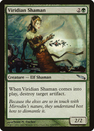 Viridian Shaman [Mirrodin] | Exor Games Bridgewater