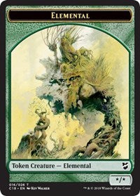 Elemental // Thopter (026) Double-sided Token [Commander 2018 Tokens] | Exor Games Bridgewater