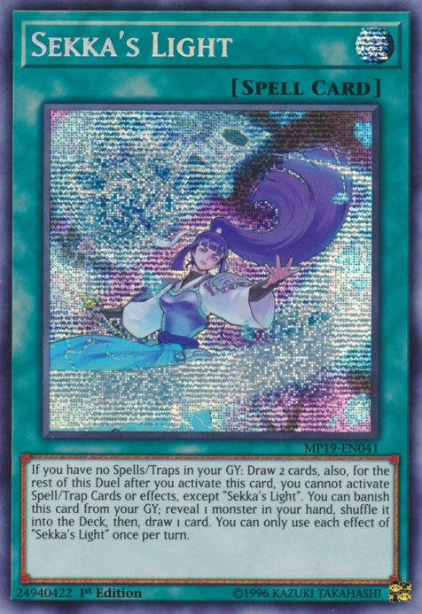 Sekka's Light [MP19-EN041] Prismatic Secret Rare | Exor Games Bridgewater