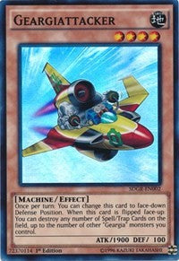 Geargiattacker [SDGR-EN002] Super Rare | Exor Games Bridgewater