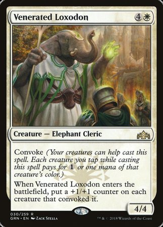 Venerated Loxodon [Guilds of Ravnica] | Exor Games Bridgewater