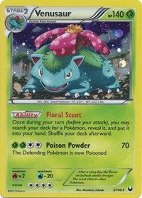 Venusaur (3/108) (Cosmos Holo) (Blister Exclusive) [Black & White: Dark Explorers] | Exor Games Bridgewater