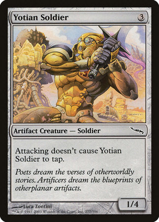 Yotian Soldier [Mirrodin] | Exor Games Bridgewater