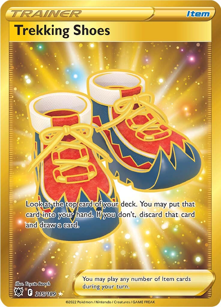 Trekking Shoes (215/189) [Sword & Shield: Astral Radiance] | Exor Games Bridgewater