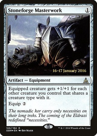 Stoneforge Masterwork [Oath of the Gatewatch Promos] | Exor Games Bridgewater