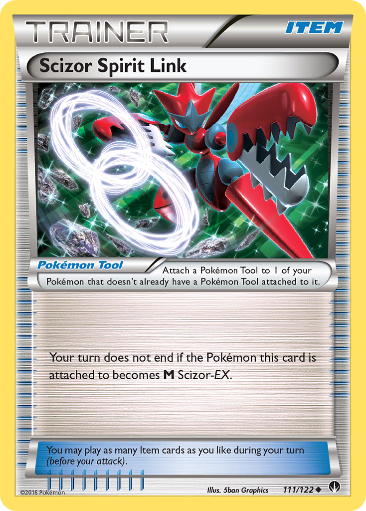 Scizor Spirit Link (111/122) [XY: BREAKpoint] | Exor Games Bridgewater