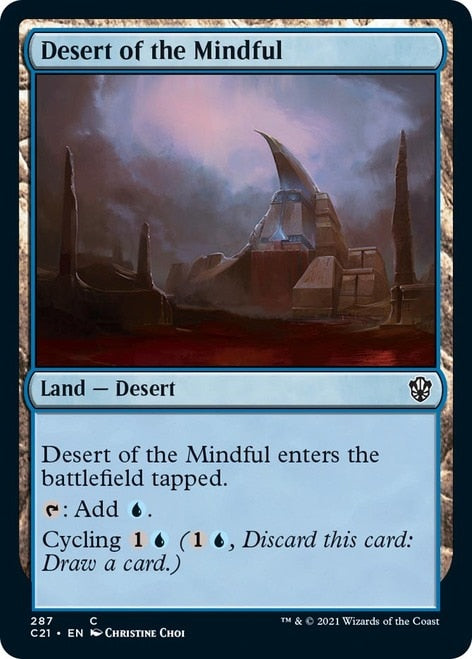 Desert of the Mindful [Commander 2021] | Exor Games Bridgewater