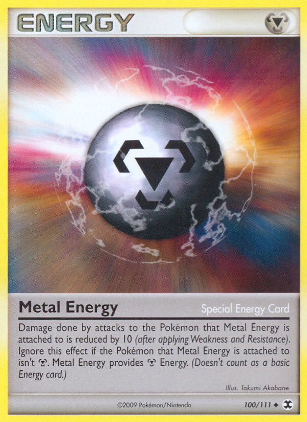 Metal Energy (100/111) [Platinum: Rising Rivals] | Exor Games Bridgewater