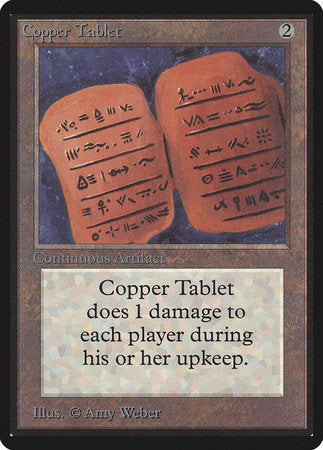 Copper Tablet [Limited Edition Beta] | Exor Games Bridgewater