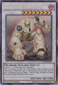 Colossal Fighter [LC5D-EN030] Secret Rare | Exor Games Bridgewater