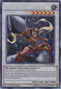 Drill Warrior [LC5D-EN038] Secret Rare | Exor Games Bridgewater