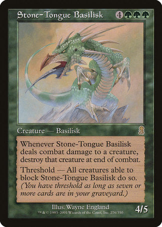 Stone-Tongue Basilisk [Odyssey] | Exor Games Bridgewater