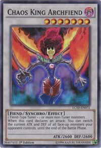 Chaos King Archfiend [LC5D-EN072] Super Rare | Exor Games Bridgewater