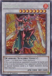 Crimson Blader [LC5D-EN074] Secret Rare | Exor Games Bridgewater