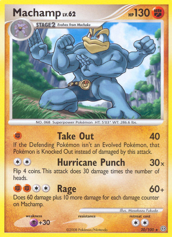 Machamp (20/100) [Diamond & Pearl: Stormfront] | Exor Games Bridgewater